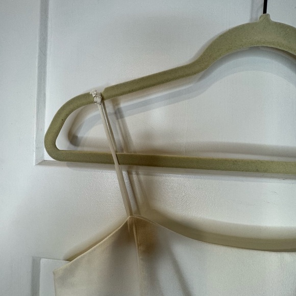 Zara White short mini dress size Large new with tags NWT size Large - Picture 5 of 14